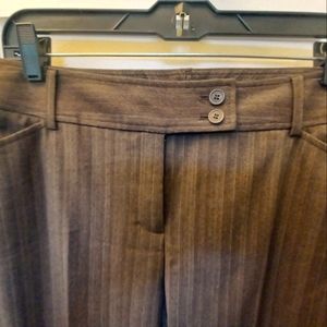 Herringbone stripe trousers